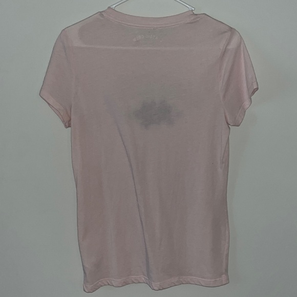 Aeropostale Light Pink Tee with Floral Design - Picture 4 of 5